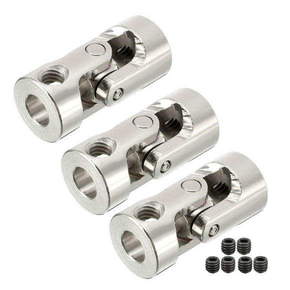 uxcell 4mm to 4mm Inner Dia Rotatable Universal Steering Shaft U Joint Coupler L23XD9 uxcell 4mm to 4mm Inner Dia Rotatable Universal Steering Shaft U Joint Coupler L23XD9